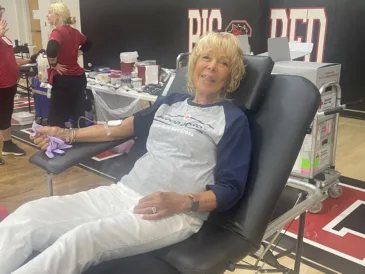 62 Years, 120 Pints: Local Woman Reaches Blood Donation Milestone